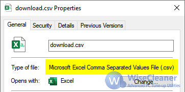 picture of excel csv